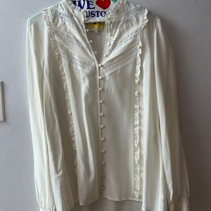 Sezane button up
